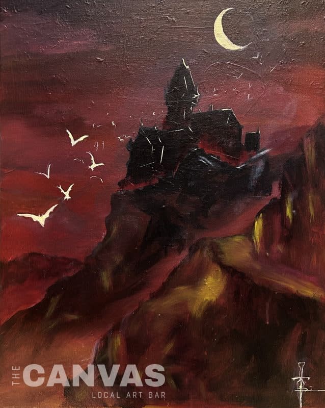 Canvas Classic: Vampire Castle Photo