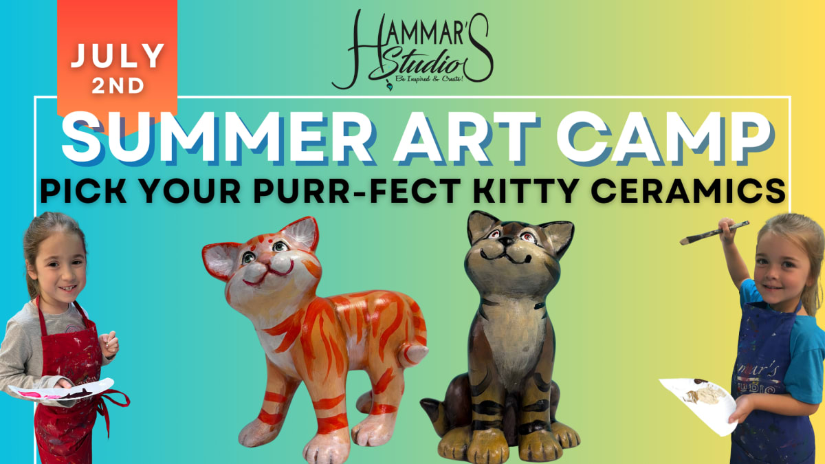 Summer Art Camp: Pick your Purr Fect Kitty 🐱 July 2nd Photo