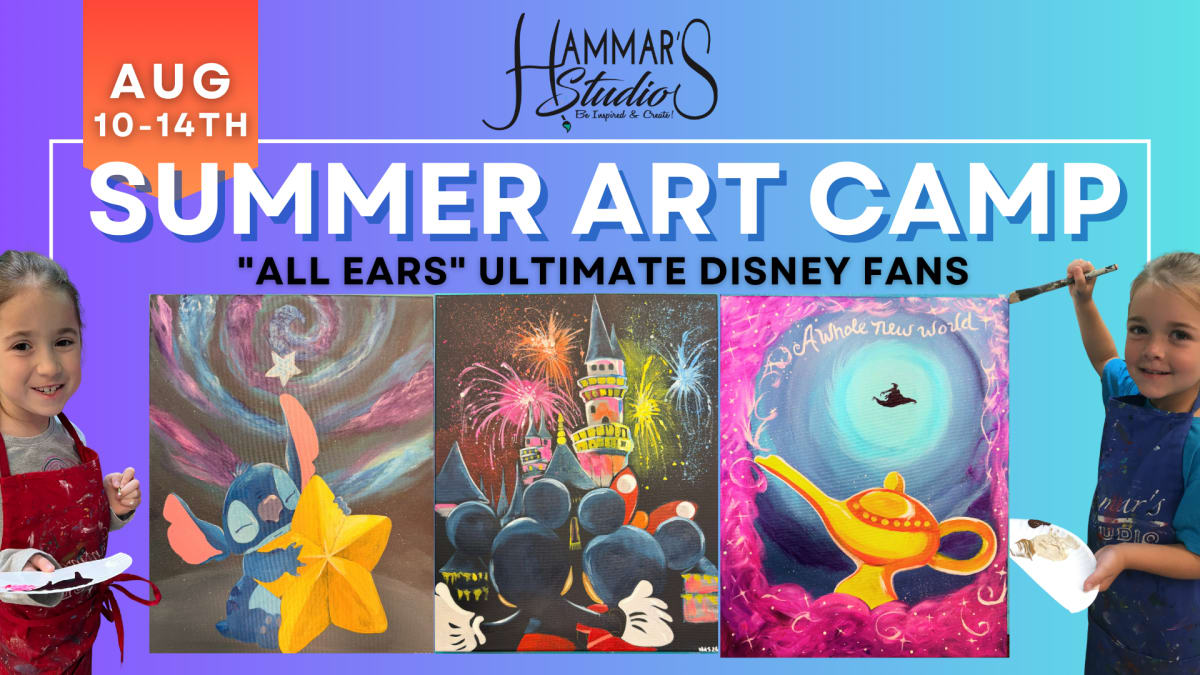 Summer Art Camp: "All Ears" Ultimate Disney Fans ! 9-12pm Full Week Photo