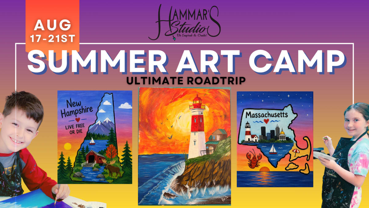 Summer Art Camp: Ultimate Roadtrip ! 9-12pm Full Week Photo