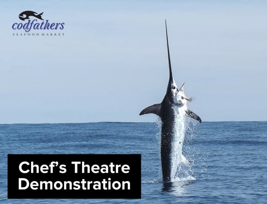 Codfathers Seafood Series | 'Fire & Sea' Swordfish & Tuna Dinner - $125pp Photo