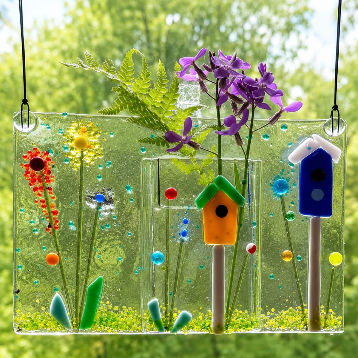 Fused Glass Pocket Vase Workshop – Nature Meets Glass (Age 12+) Photo