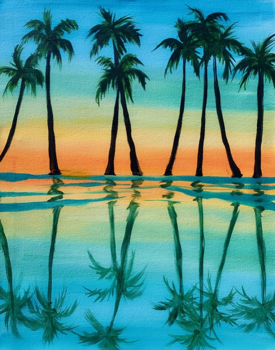 Sip & Paint at Six Byrd Cider - Swaying Palms Photo