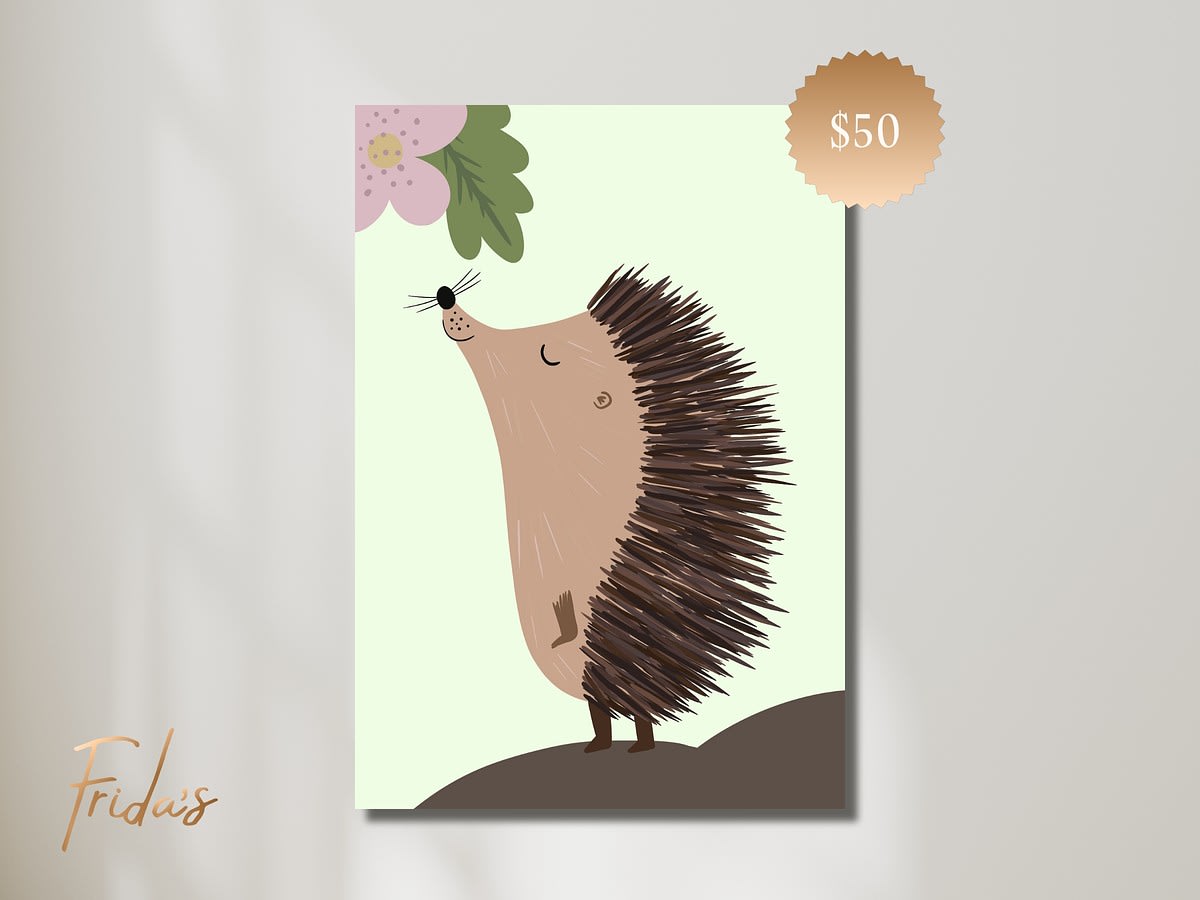 HEDGEHOG ADVENTURE - Family Day Out | Frida's Luxe Sip n' Paint Photo