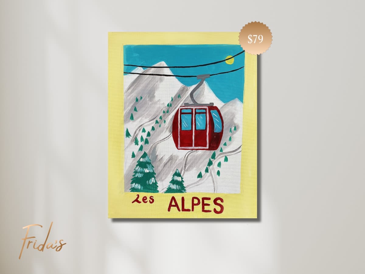 LES ALPES | Frida's Luxe Sip n' Paint - Sunday Session Photo