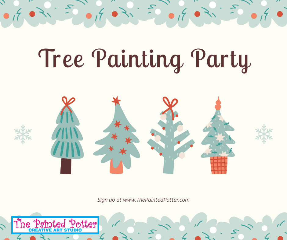 🌲Tree Painting Party🌲 Photo
