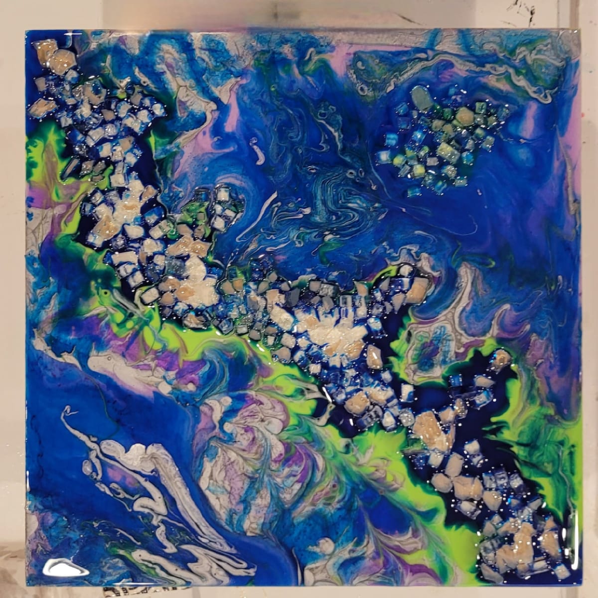 Resin Geode Wall Art Workshop Photo