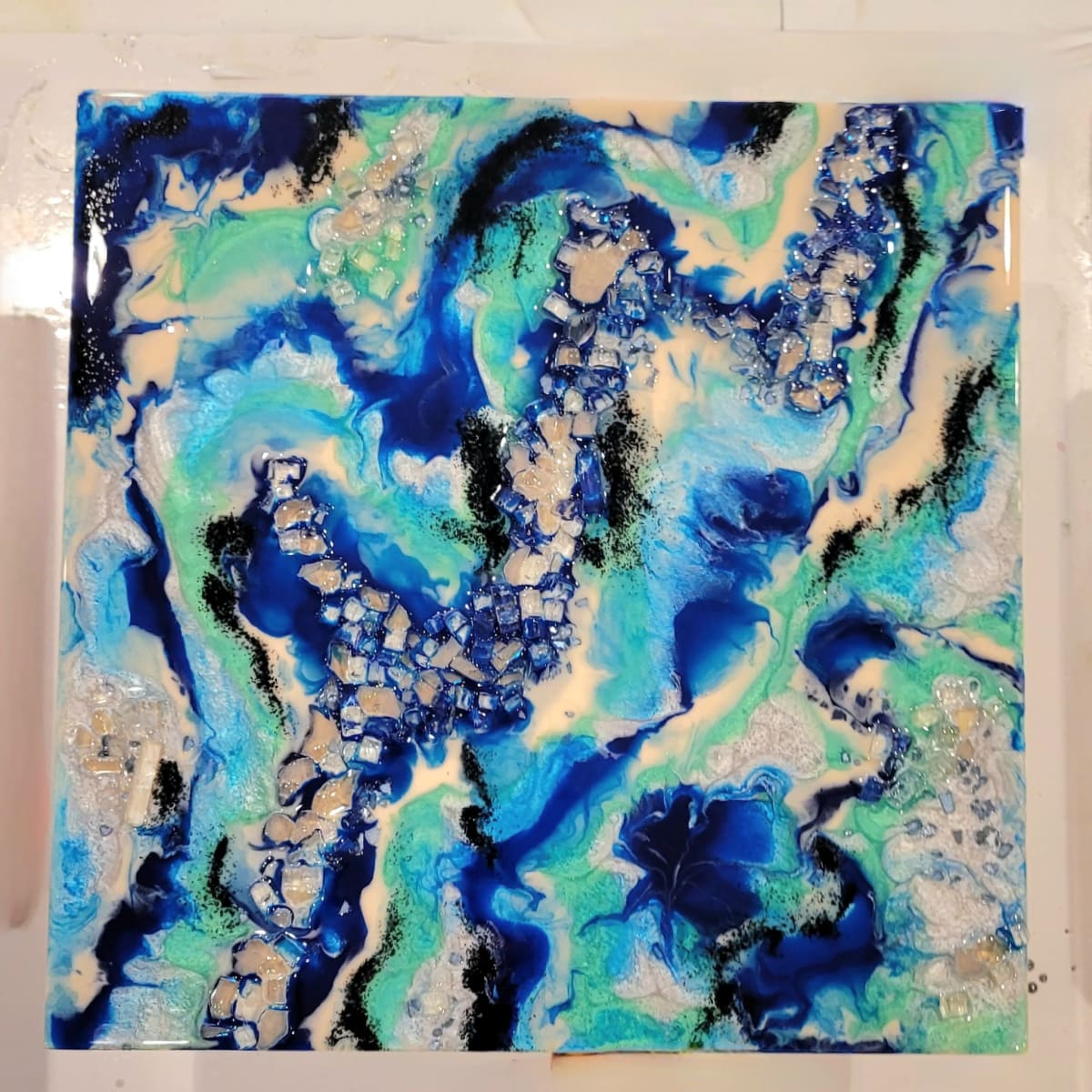Resin Geode Wall Art Workshop Photo