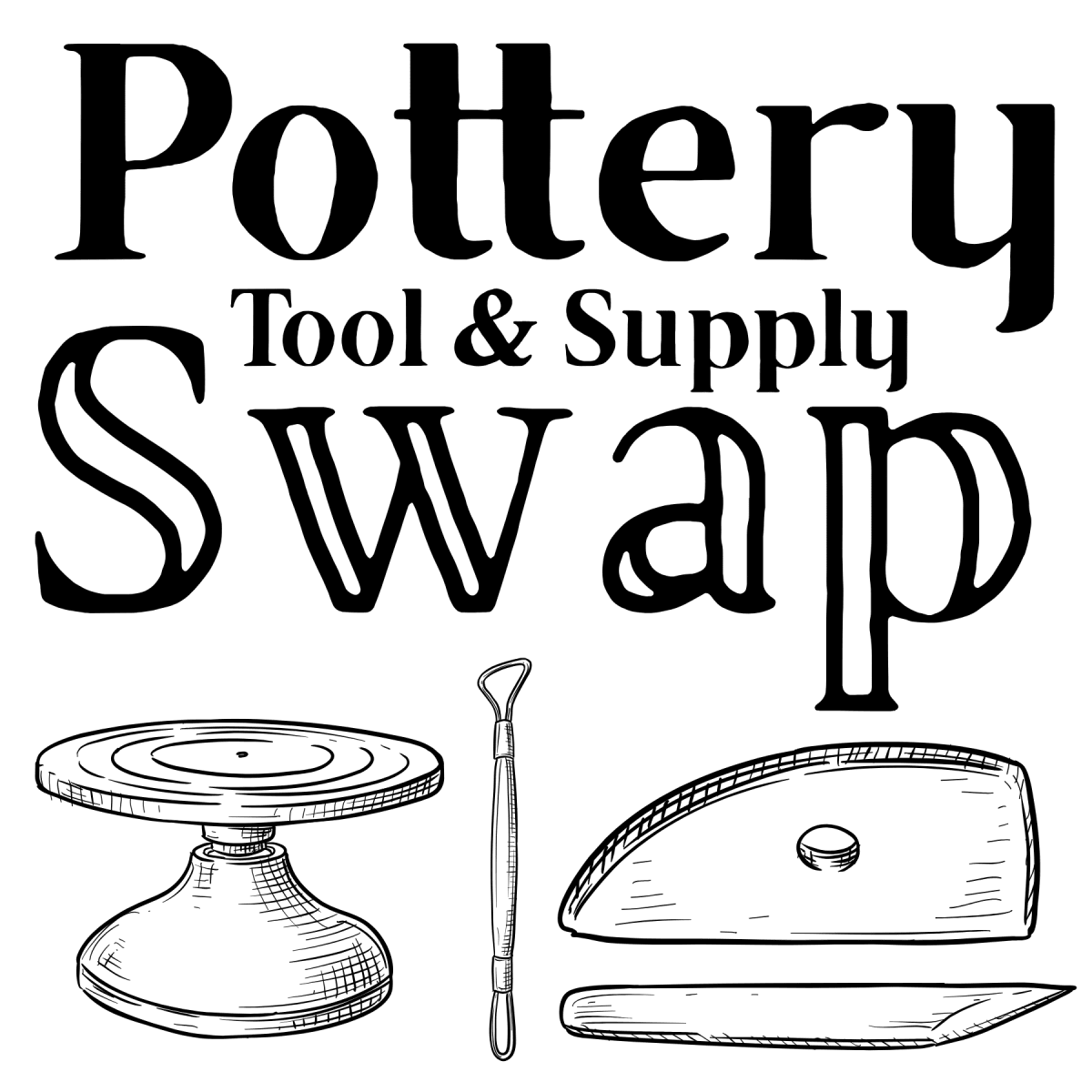 Pottery Tool & Supply Swap Photo