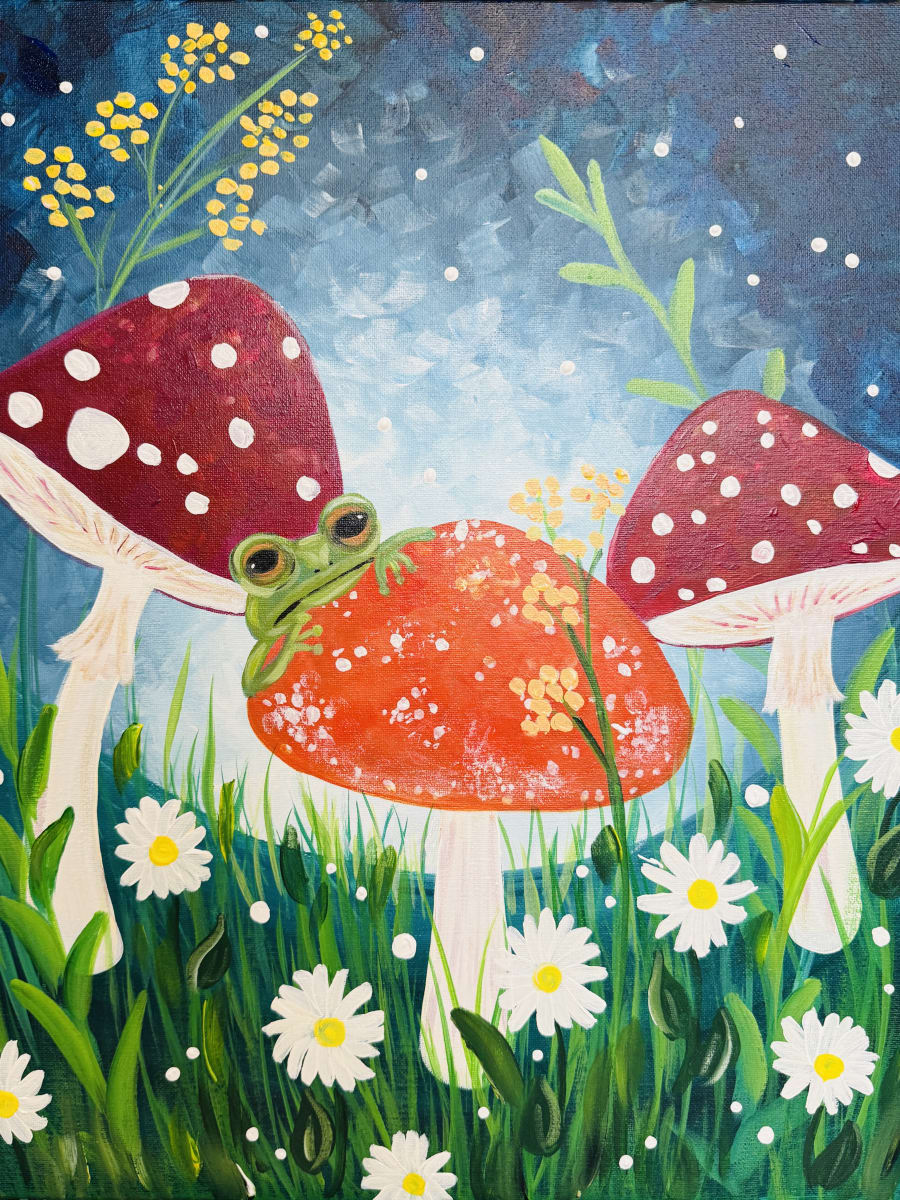 Paint Night at ART 321 Photo