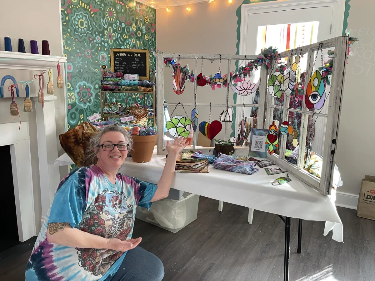 Stained Glass Retreat in the ArtBnb Photo