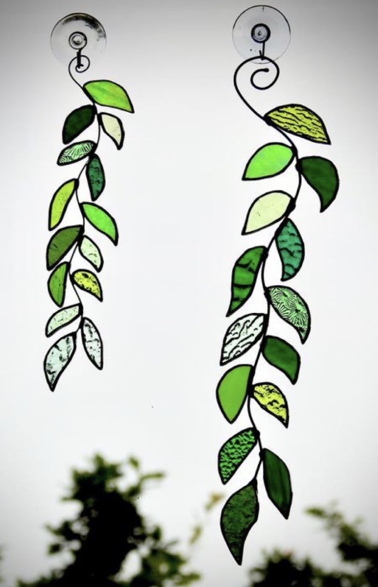 Stained Glass Build a Branch Swag with Catherine Photo