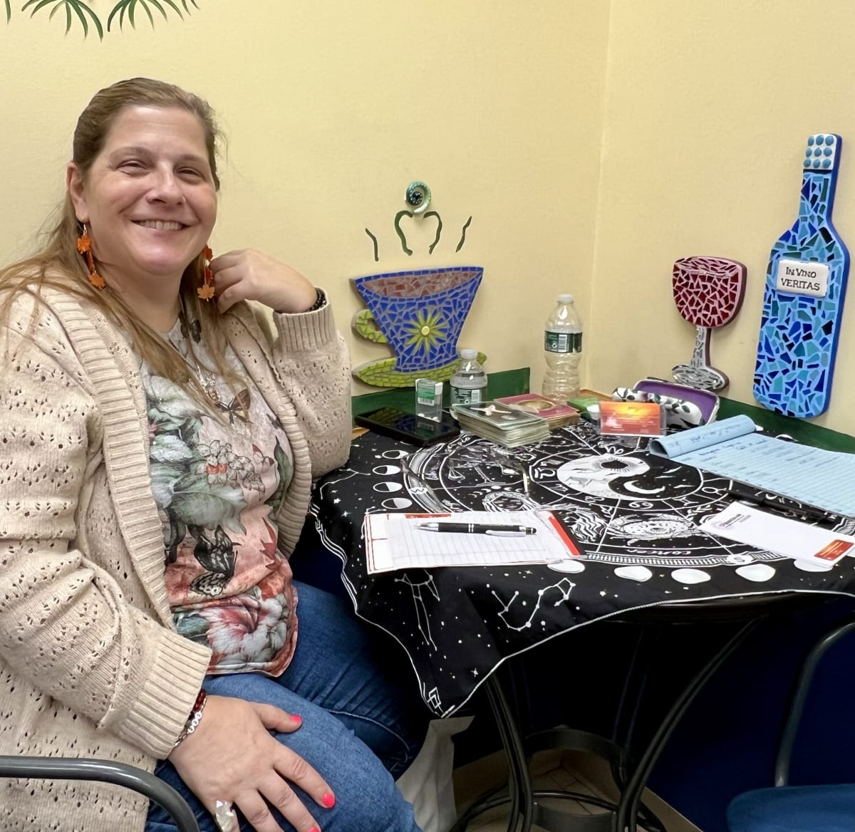 Psychic Night- featuring THE UNWRITTEN CHAPTER with BOOK POTTERY Photo