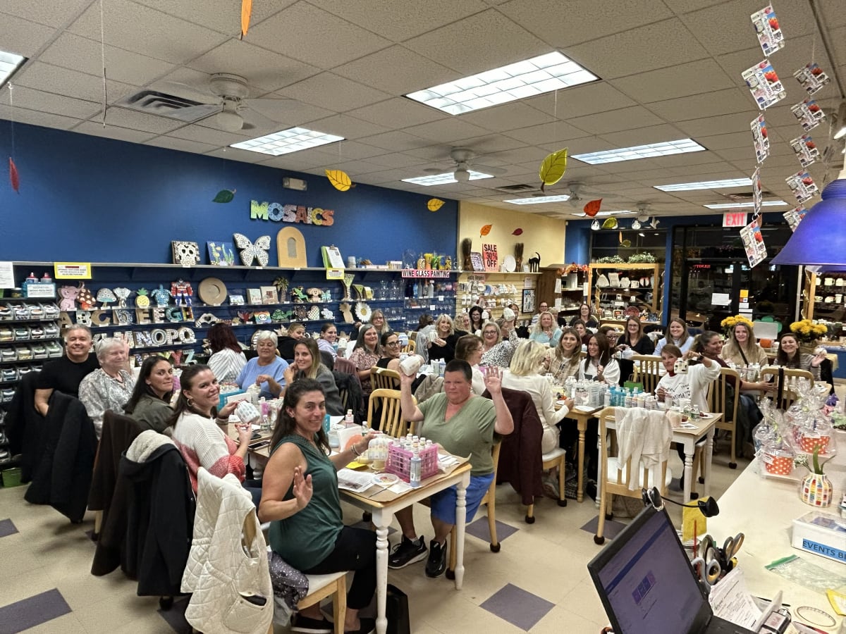 Psychic Night- featuring THE UNWRITTEN CHAPTER with BOOK POTTERY Photo
