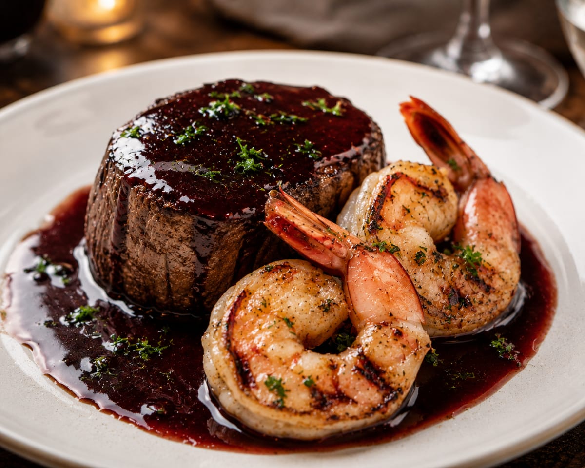 Delicious Shrimp & Filet Mignon (BYO Beer and Wine) $79.99 per person Photo
