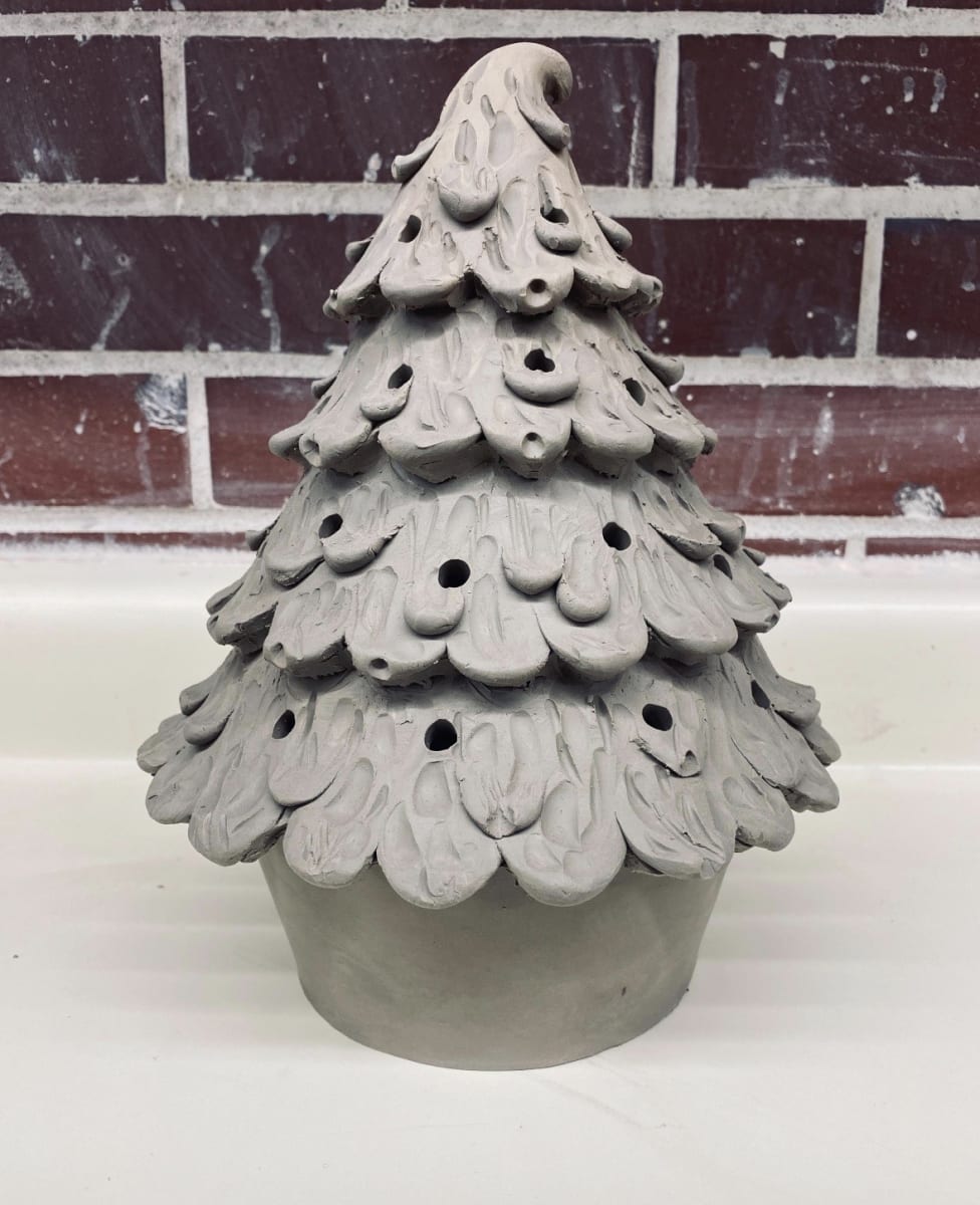 Christmas in July - Hand-Built Clay Christmas Tree - Thursday, July 30th 6-8pm Photo