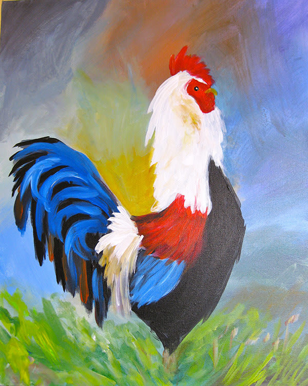 VAN GOGH VINO Sip & Paint - King of the Castle Photo
