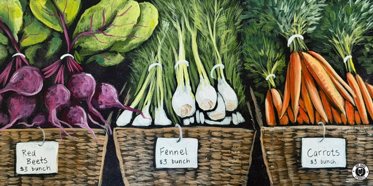 Canvas Class: Farmstand Fresh Photo