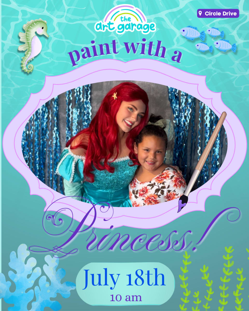 Paint with a Princess! Photo