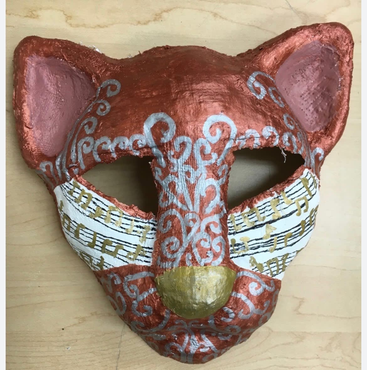 🎭 Plaster Mask Making Workshop Photo