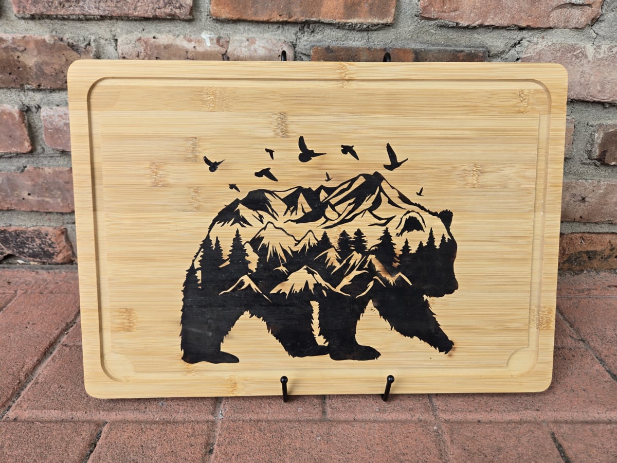 Serving Board - Woodburning Made Easy @ Kirkland Art Center Photo