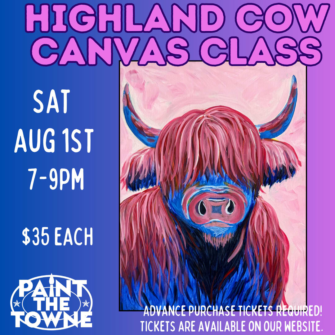 Adult-$35-Highland Cow-West Wichita Photo