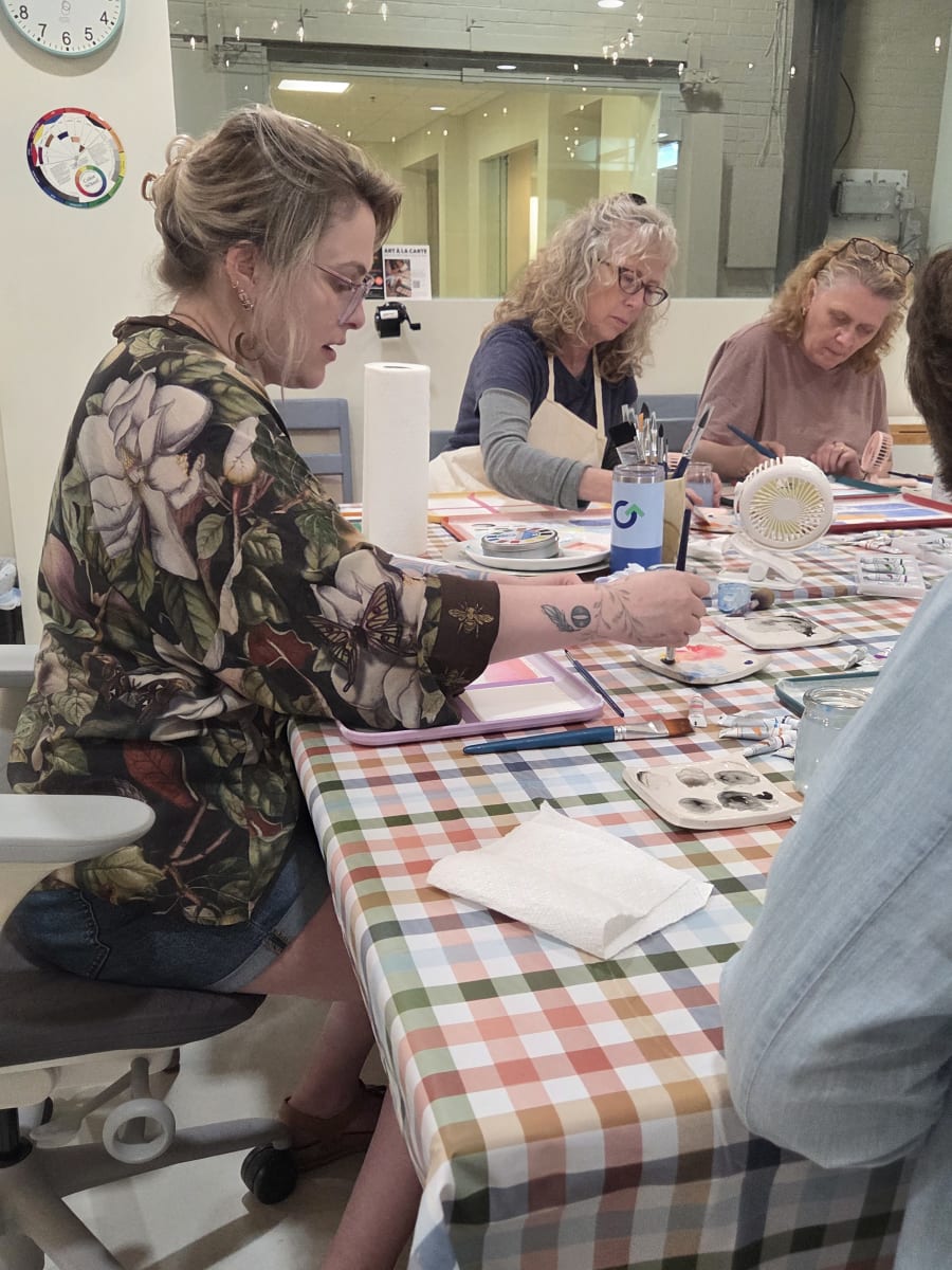 The ART ROOM: TRY-IT Watercolor Painting Photo