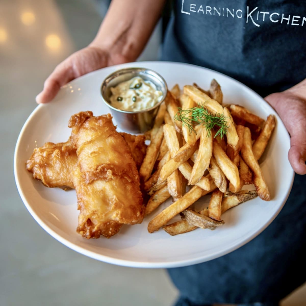 Beer Battered Fish & Chips Photo