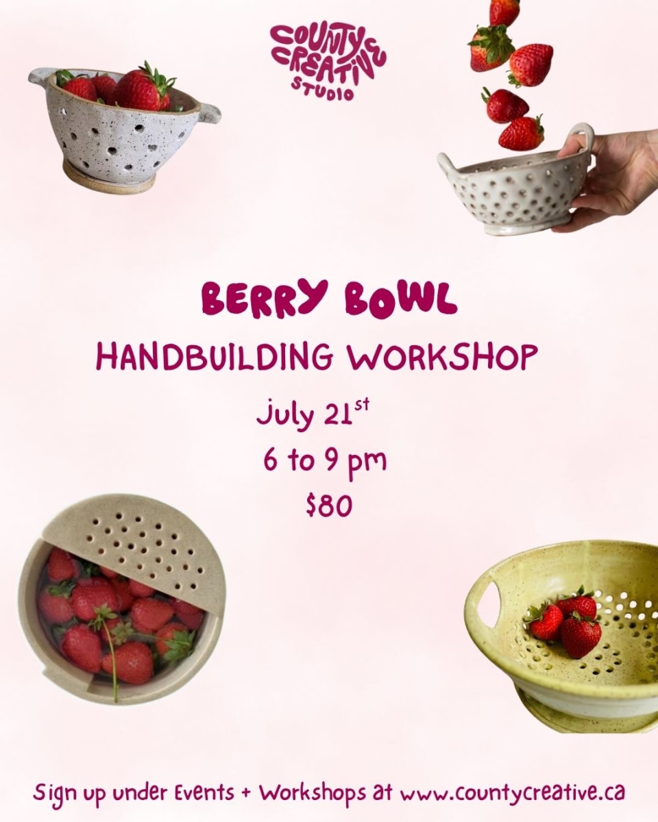 Berry Basket - Handbuilding Workshop Photo