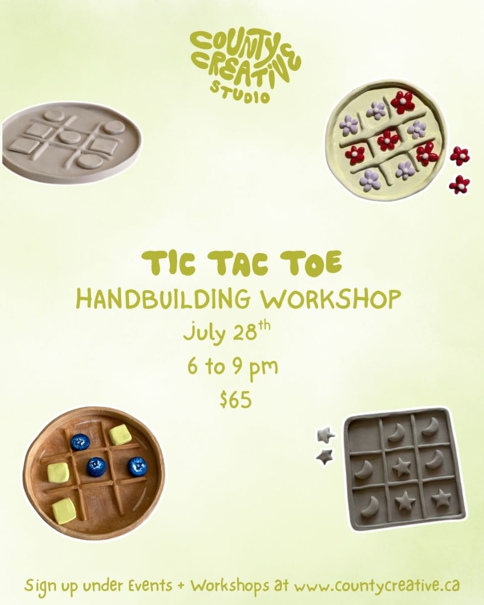Tic Tac Toe - Handbuilding Workshop Photo