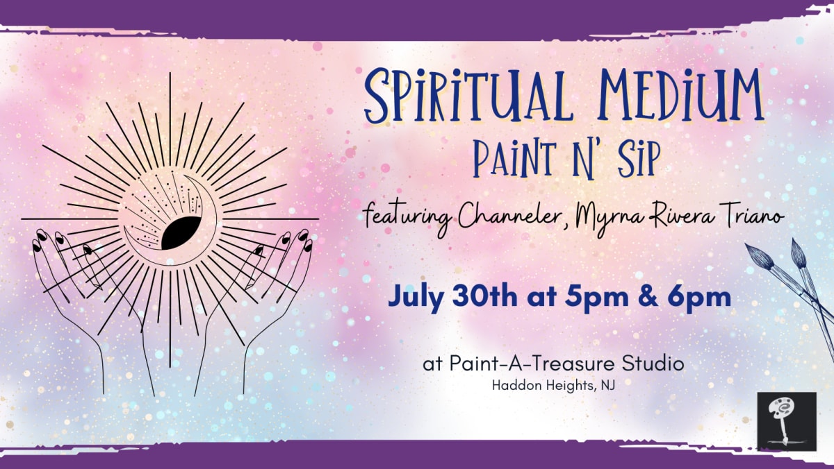Spiritual Medium Paint N Sip - July 31st Photo