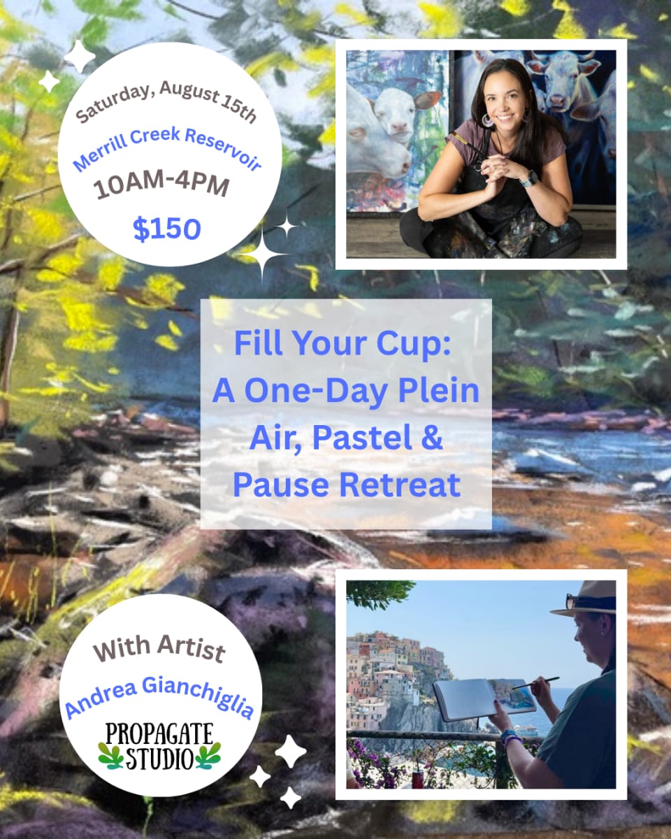 Fill Your Cup: A One-Day Plein Air, Pastel & Pause Retreat Photo