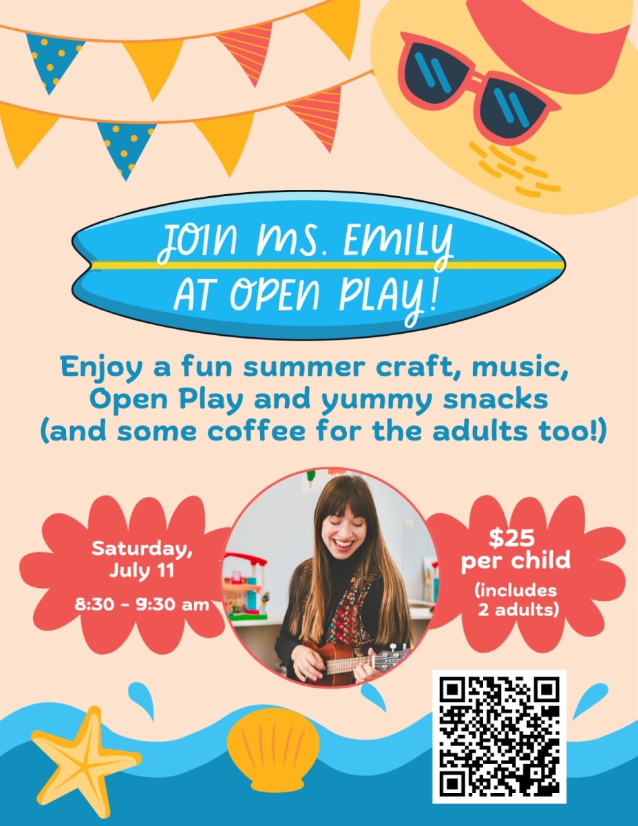 Summer Open Play with Ms Emily! Photo