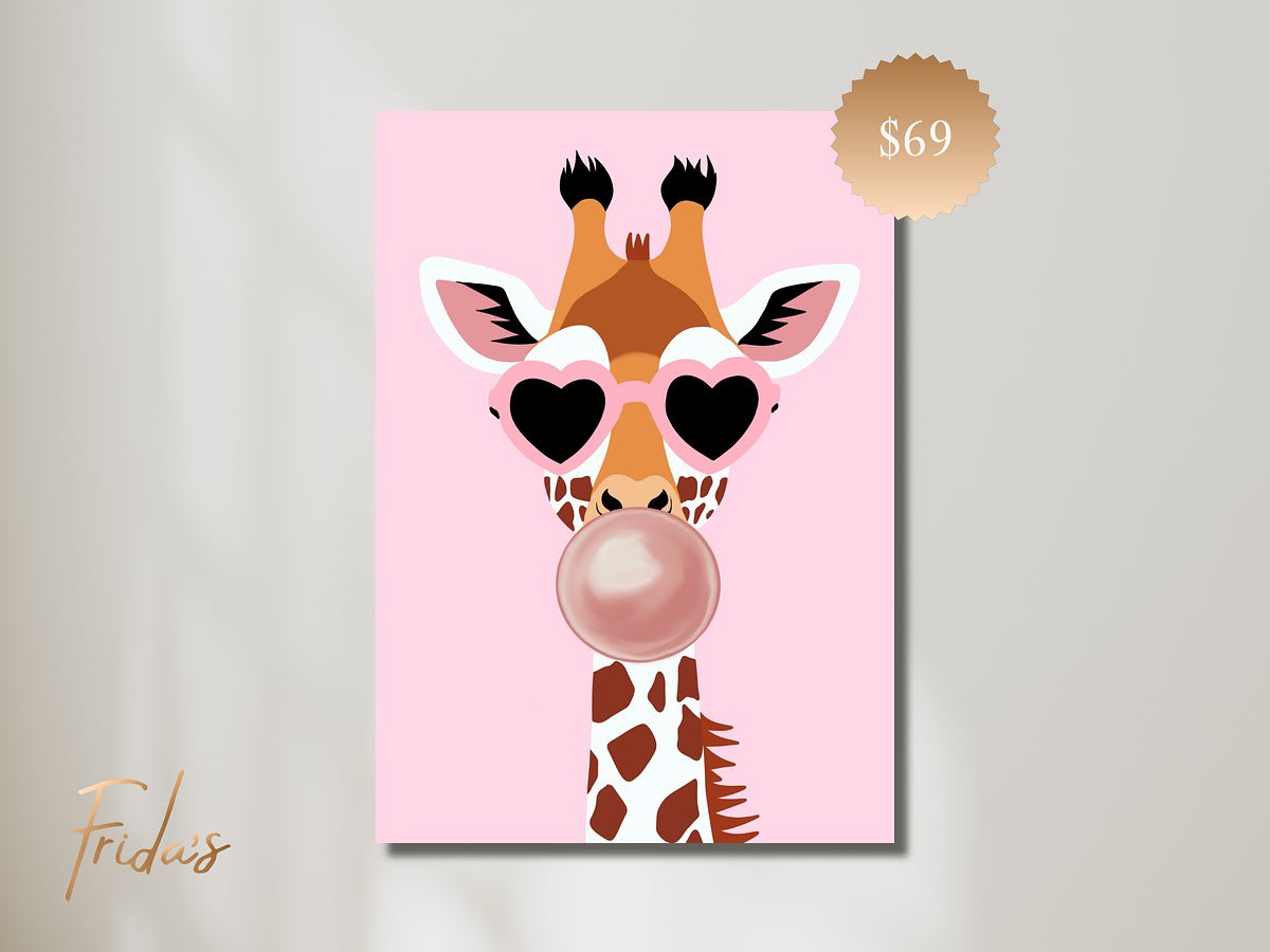 BUBBLEGUM GIGI | Frida's Luxe Sip n' Paint Photo
