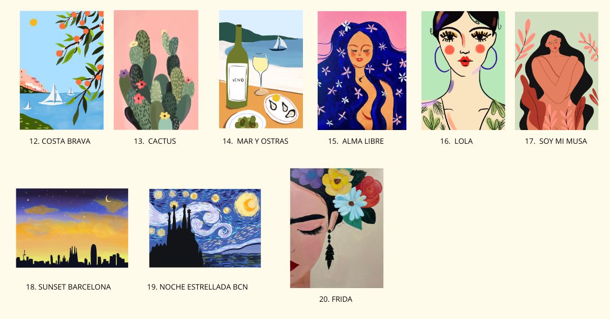 Foto de ¡PINTA TU OBRA FAVORITA ICÓNICA! (29€) Precio especial verano