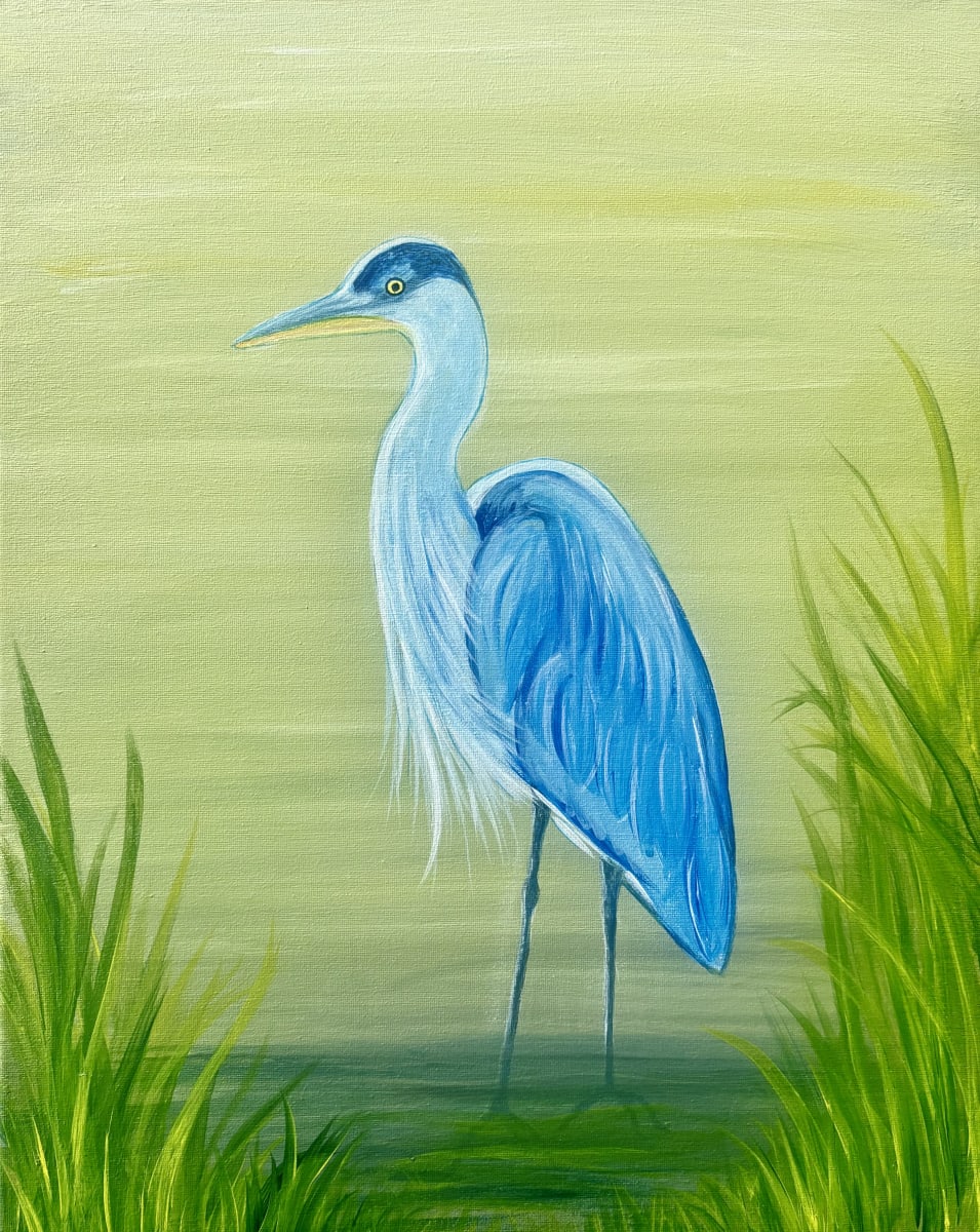 BLUE HERON-Paint Party @ Barons Creek Vineyards Photo