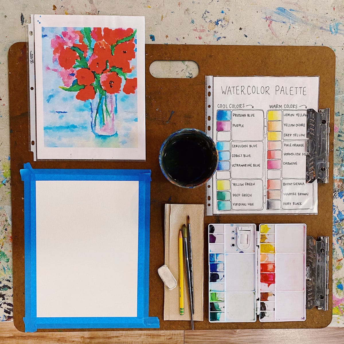 Watercolor Basics - Weekly Workshop Photo