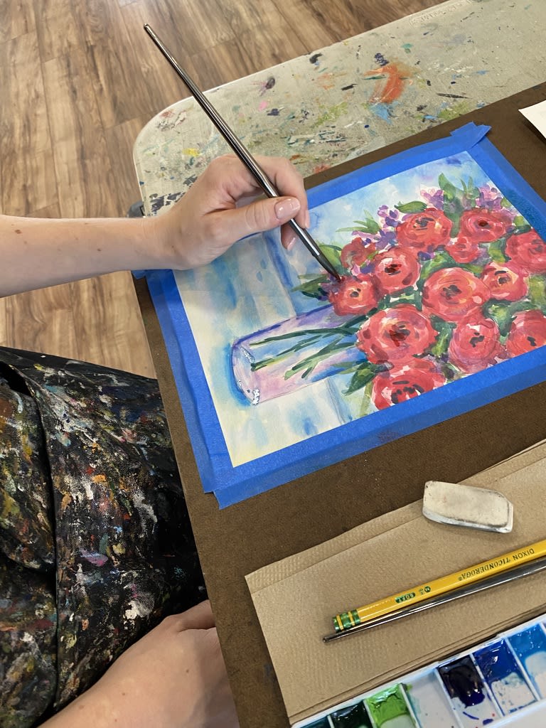 Watercolor Basics - Weekly Workshop Photo