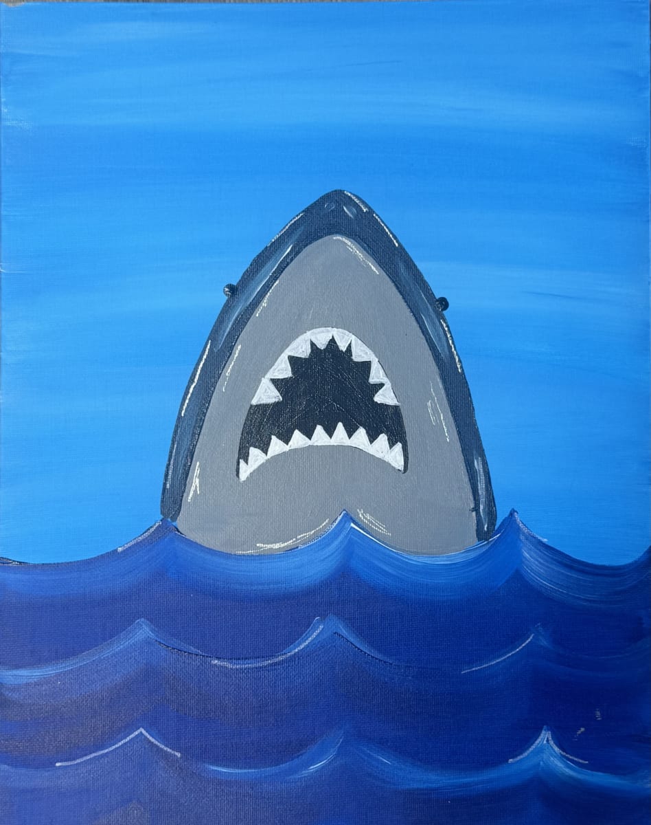 All-Ages Painting Session: Shark Attack! 🦈 Photo