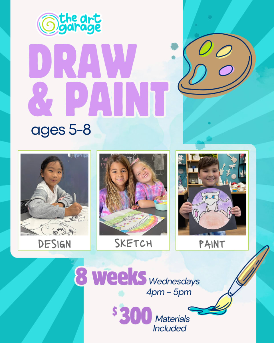 Draw & Paint Art Class Photo