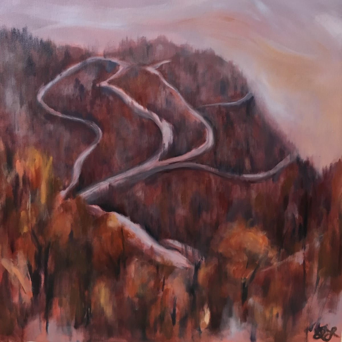 Intro to Watercolor Landscapes: Autumn in the Hudson Valley Photo