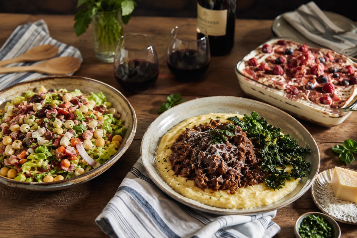 From the Italian Countryside (BYO Wine or Beer) $79.99 per person Photo