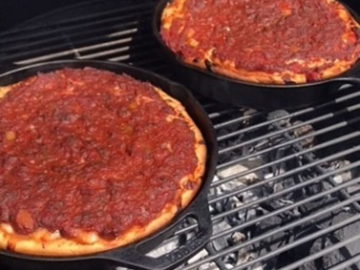 Hands-On Pizza Night on the Grill Photo