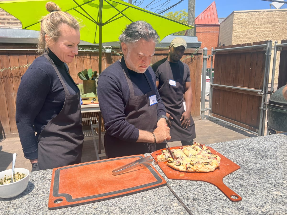 Hands-On Pizza Night on the Grill Photo