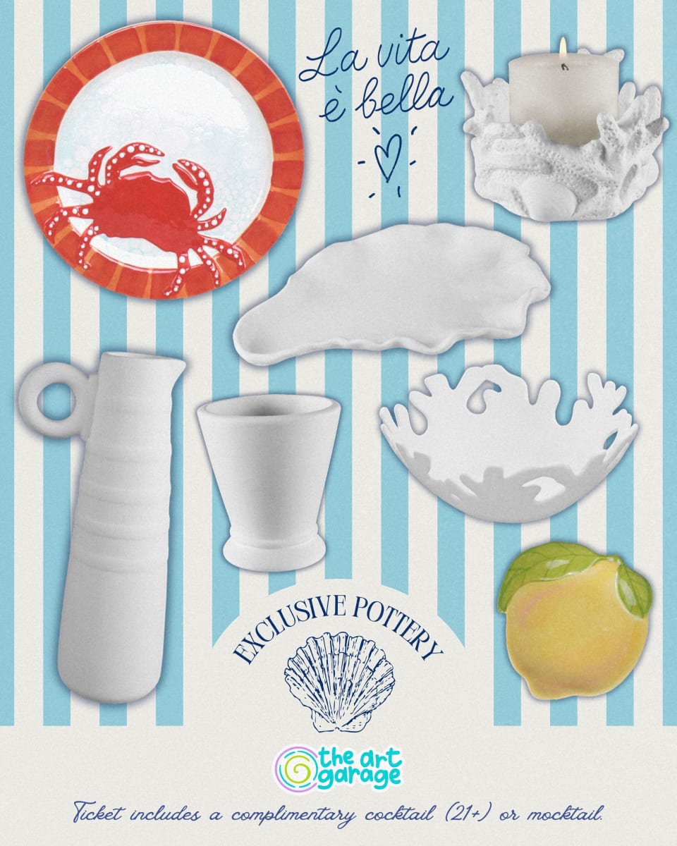 Italian Summer Sip & Paint Photo