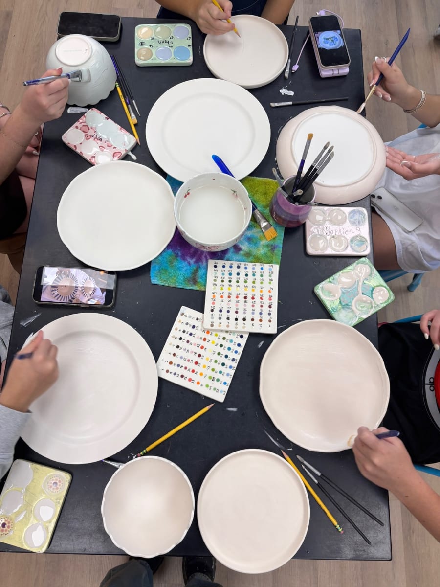 Italian Summer - Pottery Paint Event Photo