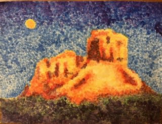 The Art of Pointillism: Watercolor Landscapes - Adults & 18+ Beginner Friendly in Beacon, NY Photo