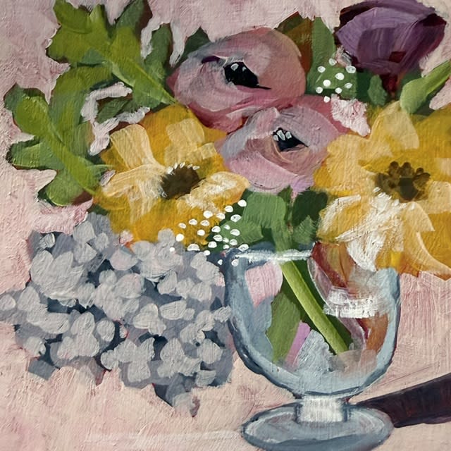 The ART ROOM: Loose and Relaxed Florals Photo