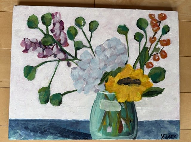 The ART ROOM: Loose and Relaxed Florals Photo