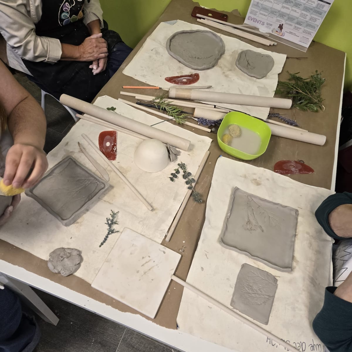 Clay Botanical Impressions Photo